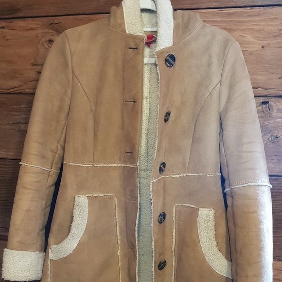 Biege Winter Jacket - Picture 1 of 4